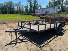12FT UTILITY TRAILER WITH REAR GATE | NO TITLE