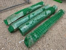 LOT OF (4) ROLLS OF HOLLAND WIRE MESH