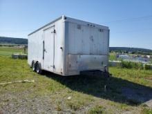 2007 Car Mate CM818 Enclosed Trailer 'Title in the Office'