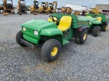 John Deere 4x2 Gator Utility Vehicle 'Runs & Operates - NO Title'