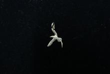 Sterling Silver Bird Necklace Pendant