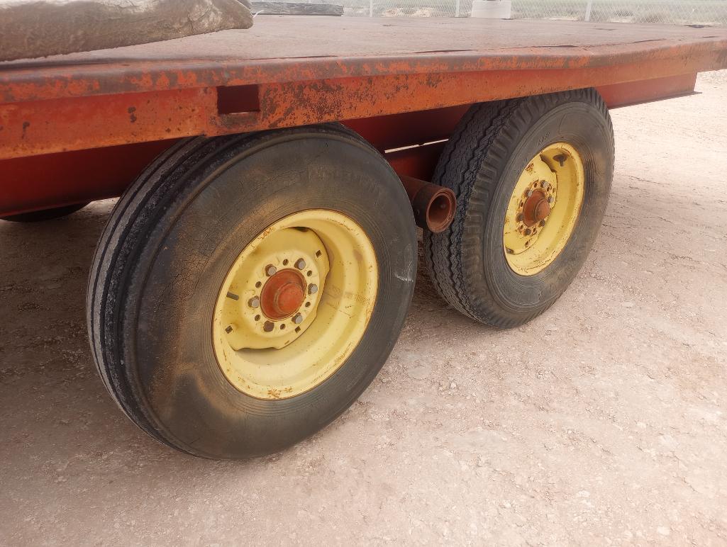 40Ft x 96? Farm Wagon, Rear and Front Tandem Axles