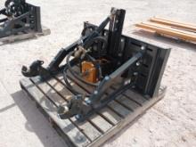 Unused Wolverine PHA-15-02C, 3 Point Hitch with PTO Drive (Skid Steer Attachment)