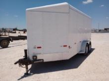 GR 15Ft Enclosed Trailer w/(2) Saws and Generator