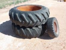 (2) Tractor Duals w/Tires 18.4-38