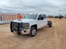 2018 Chevrolet 2500 HD Cab & Chassis