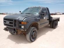 2008 Ford F-350 Flatbed Dually Pickup Truck