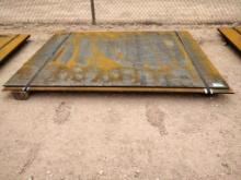 (2) 1/2'' Thick Steel Plate/Road Plate 70'' x 96''
