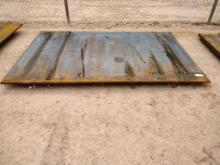 1'' Thick Steel Plate/Road Plate 60 x 96''