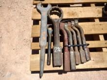 (7) Misc Sizes Hammer Wrenches, 2'' Wrench