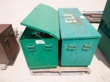 (2) Greenlee Tool Boxes w/Misc Items