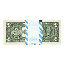 Pack of (100) Consecutive 2017 $1 Federal Reserve STAR Notes Kansas City