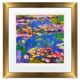 Claude Monet "Mympheas" Limited Edition Lithograph on Paper