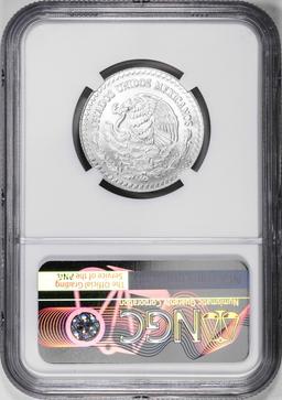 2021-Mo Mexico 1/4 oz Silver Libertad Coin NGC MS70