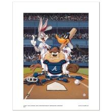 Looney Tunes "At the Plate (Braves)" Limited Edition Giclee on Paper