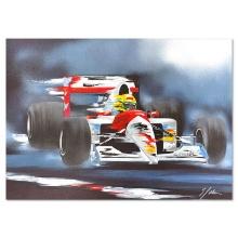 Victor Spahn "Ayrton Senna" Limited Edition Lithograph on Paper