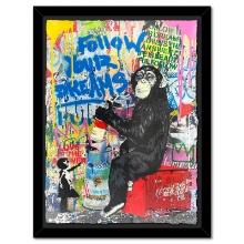 Mr. Brainwash "Everyday Life" Original Mixed Media on Paper