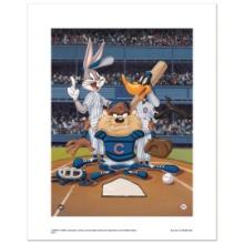 Looney Tunes "At the Plate (Cubs)" Limited Edition Giclee on Paper