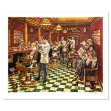 Lee Dubin "Tonsorial Parlor" Limited Edition Lithograph on Paper