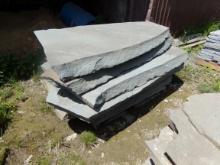 (6) Large Stepper Stones, 4'' - 5'' x Assorted Length, Assorted Sizes, Sold