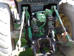 John Deere 4850 4 WD Tractor, 3 PTH, 1000 RPM, PTO, 3 Rear Hyd. Remotes, 15
