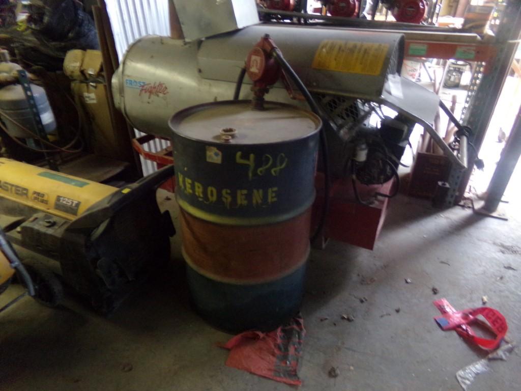 55 Gallon Kerosene Drum With Hand Pump (Bay 2)