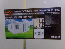New EINGP 400 Sq. Ft. Expandable Container/Modular House, Instant Set Up (2