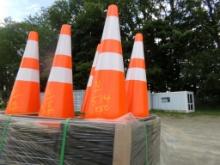 (50) New Orange Traffic Cones (50 X BID PRICE)