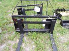 New AGT 48'' Pallet Forks, Skid Steer Mount