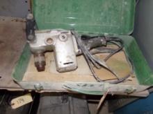 Hitachi Corded 1/2'' Heavy Duty Drill in Green Case (Office Upstairs)
