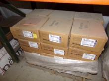 (35) Boxes Of 6x6 Brick Red, Quarry Tile, 11SF Per Box, 385 SF Total, SOLD