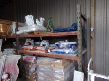 (1) Section Of Pallet Racking, Cut Off At 8' Tall, 8 1/2' Long, 3' Deep, Wi