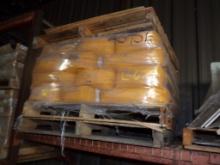 Pallet Of Medium Broadcast Aggregate/SAnd, Unknown Color Or Style, SOLD AS