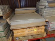 Pallet With 192SF + (6) Pieces 12'' X 24'' Tan Tile, Sold by SF, (192 X Bid