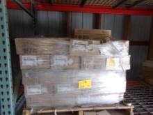 Pallet With (37) Boxes of 4 1/4'' X 4 1/4'' White Ceramic Wall Tile, 12.5SF