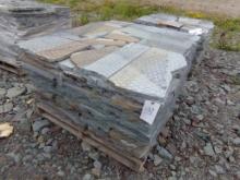 Guaged Colonial-Stack Wall Stone, 1'' X Asst Sizes, 252SF, Sold by Pallet