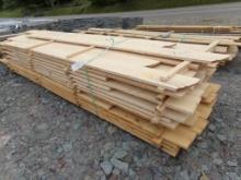 Rough Cut Lumber-1'' X Asst Lengths-Up to 12', 466LF, Sold by LF (466 X Bid