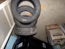 (4) Tires - Snowtraker 195/65R15, Approx. 5/16'' (.3'') Tread Left (Cellar