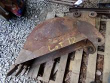 12'' Trenching Bucket to Fit Lot 11 and Others (Pole Barn)