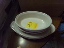 (6) Oneida China Serving Boats (Dining Room)