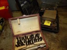 Set of Nice Letter Stamps and Some Misc. Drills (Cellar)