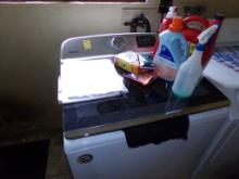 Maytag Top Loading Washing Machine, Glass Top, m/nMER6550BAW With Books (Mu