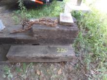 Railroad Tie Pieces (Outside 1st Shed)