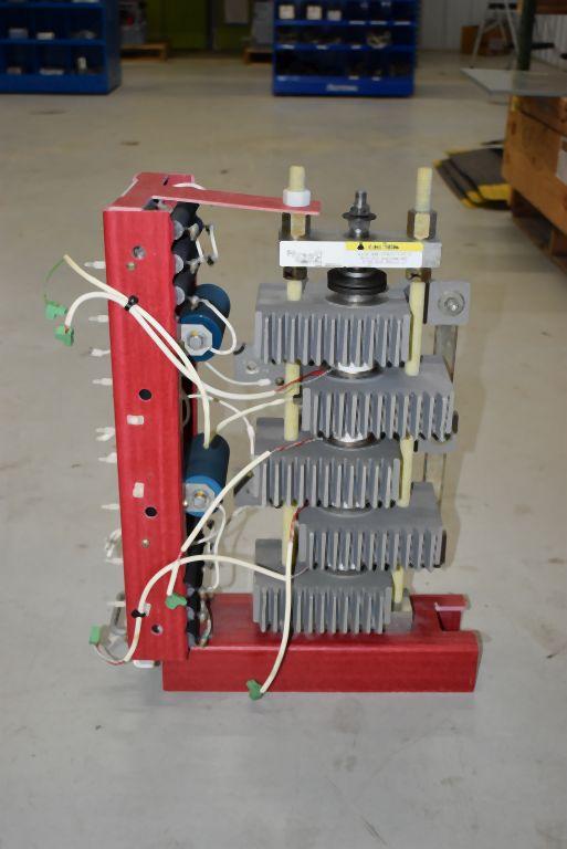 CRATE WITH (3) CIRCUIT BREAKERS, (2) 11KN, (1) 20KN,
