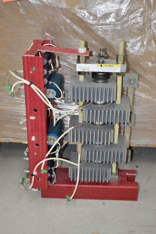 CRATE WITH (3) CIRCUIT BREAKERS, (2) 11KN, (1) 20KN,
