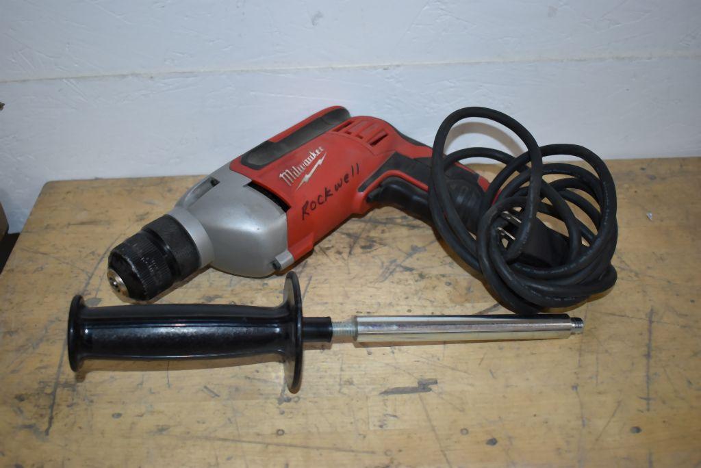 MILWAUKEE 3/8" DRILL, CAT NO 0240-20