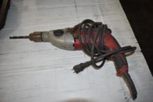 MILWAUKEE ELECTRIC 1/2" CORDED HAMMER DRILL WITH