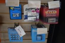 (21) PACKAGES OF ASSORTED BATTERIES, NUON,