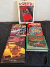 Lot of books The Great American Convertible , and the built complete history