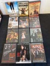 Lot of DVD Movies various genres movie titles Action etc..